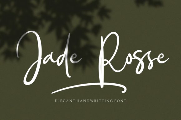Jade Rosse Font Poster 1
