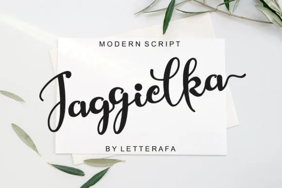Jaggielka Font Jaggielka Font Poster 1