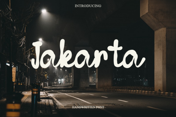 Jakarta Font Poster 1