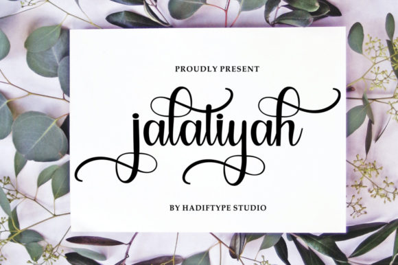 Jalaliyah Font Poster 1