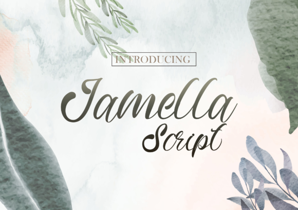 Jamella Font Poster 1
