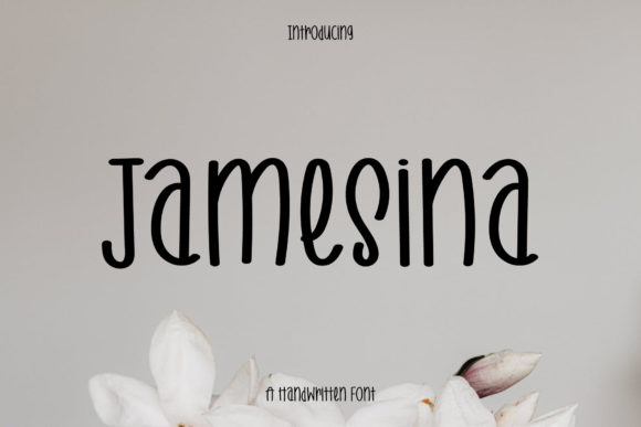 Jamesina Font Poster 1