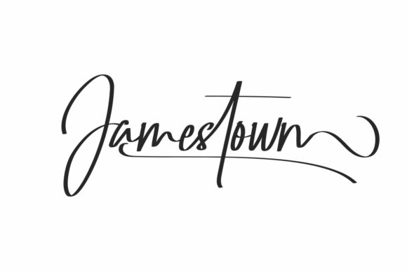 Jamestown Font Poster 1