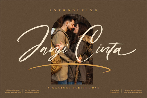 Janji Cinta Font Poster 1