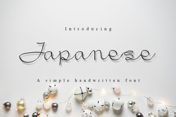 Japanese Font