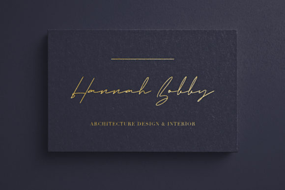 Jarvitts Signature Font Poster 6