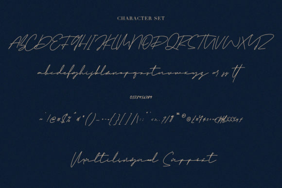 Jarvitts Signature Font Poster 7