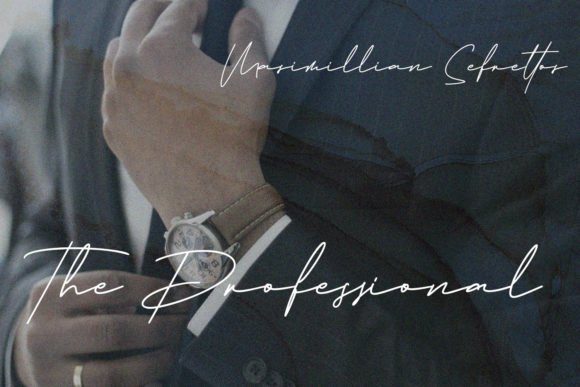 Jarvitts Signature Font Poster 8