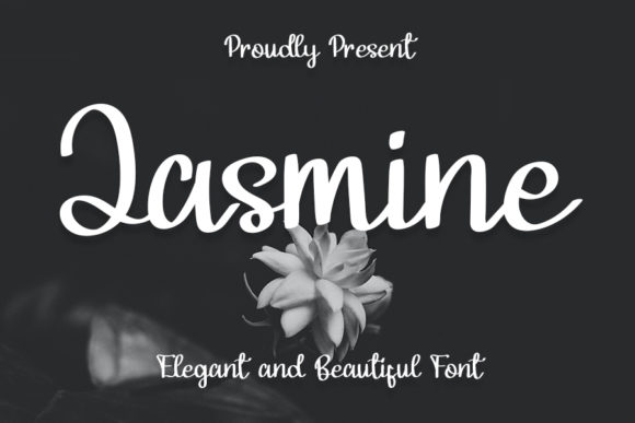 Jasmine Font Poster 1