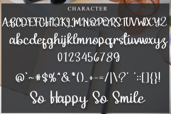 Jasmine Font Poster 5