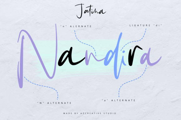 Jatina Font Poster 6