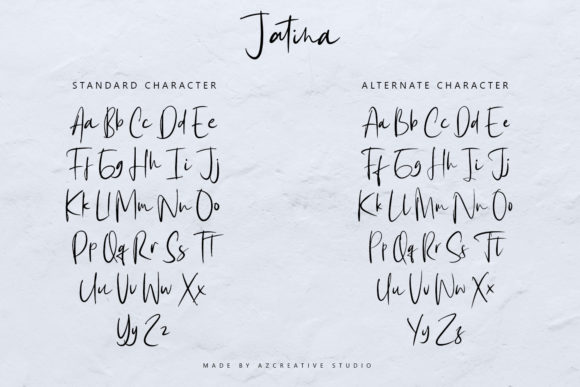 Jatina Font Poster 7
