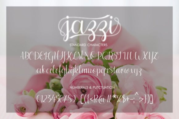 Jazzi Font Poster 4