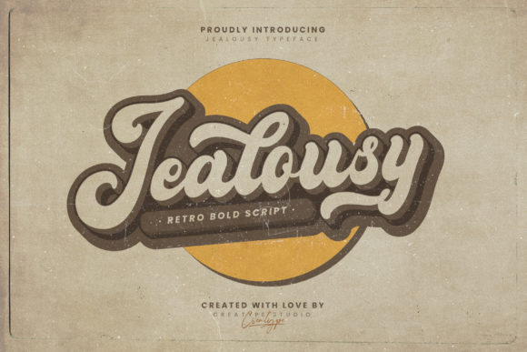 Jealousy Font Poster 1