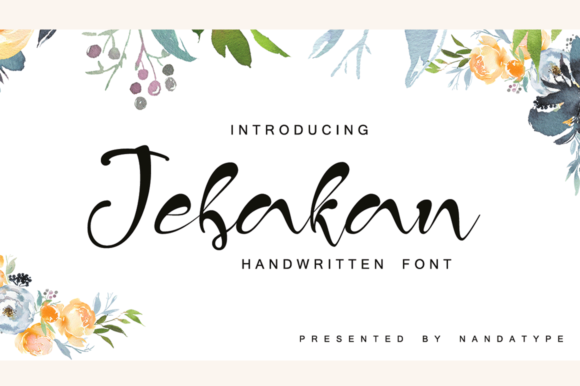 Jebakan Font Poster 1