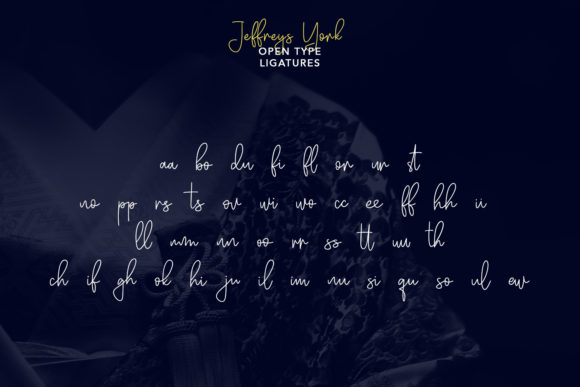 Jeffreys York Font Poster 9