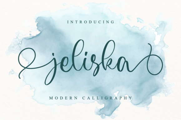 Jeliska Font Poster 1