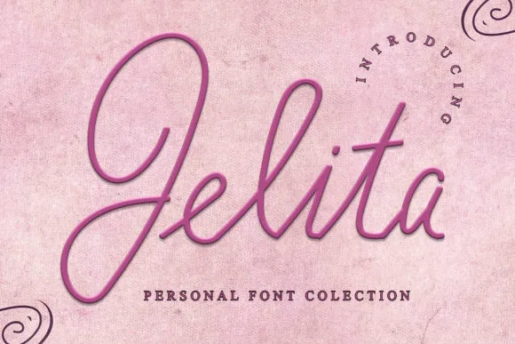 Jelita Font Jelita Font Poster 1
