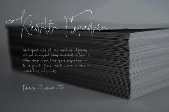 Jelliva Patricia Font Poster 4