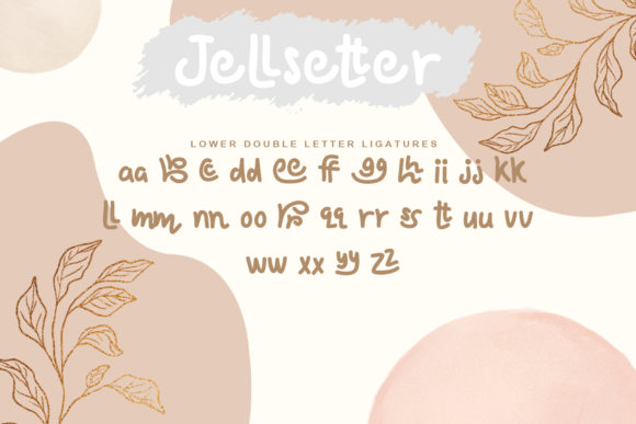 Jellsetter Font Poster 11
