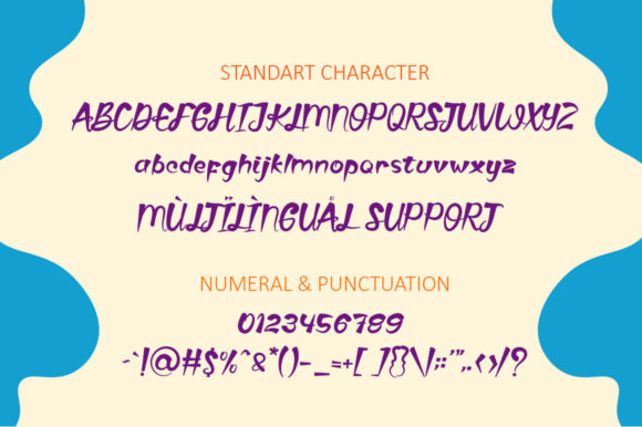 Jelly Billy Font Poster 7