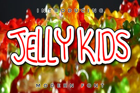 Jelly Kids Font Poster 1