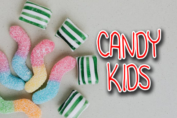 Jelly Kids Font Poster 2