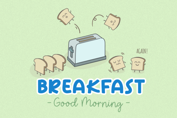 Jelly Toast Font Poster 2