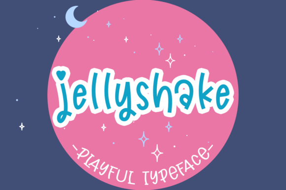 Jellyshake Font Poster 1