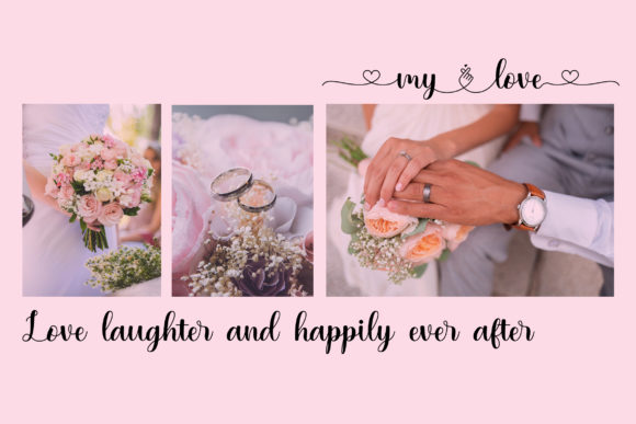 Jennie Lovely Font Poster 7
