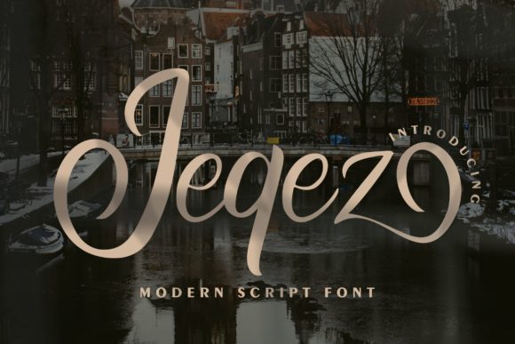 Jeqez Font Poster 1