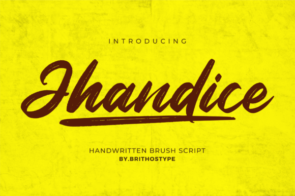 Jhandice Font Poster 1