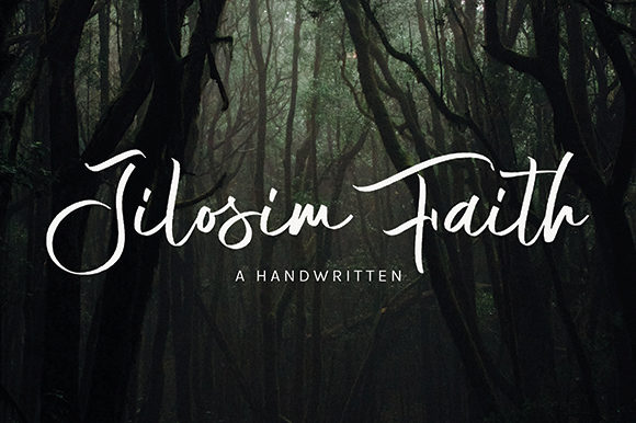 Jilosim Faith Font Poster 1