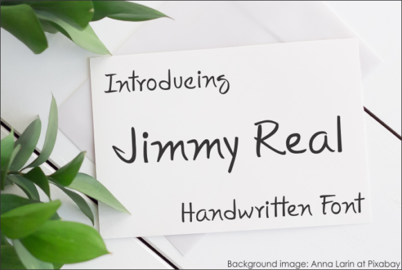 Jimmy Real Font