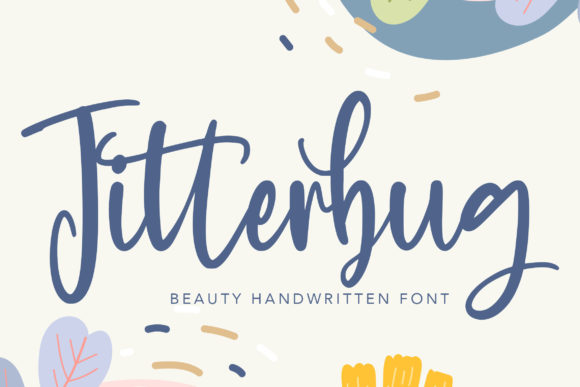 Jitterbug Font Poster 1