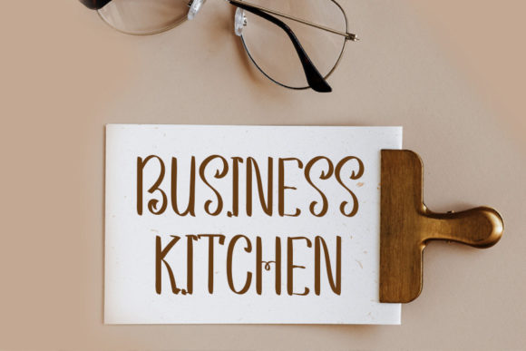 Join to Business Font Poster 4