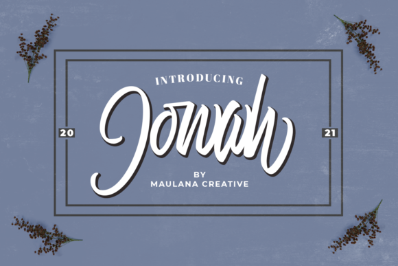 Jonah Font Poster 1