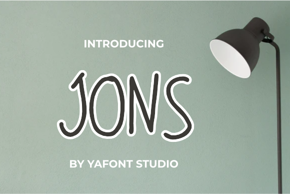 Jons Font Poster 1