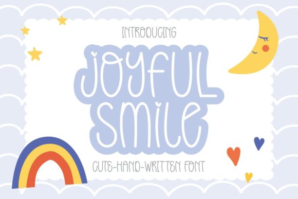 Joyful Smile Font Poster 1