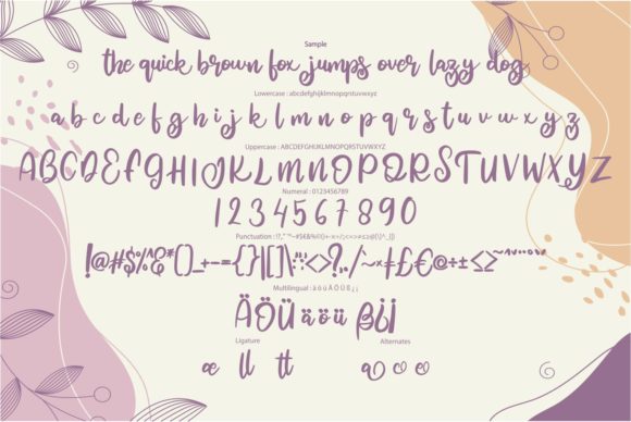 Juleha Font Poster 6