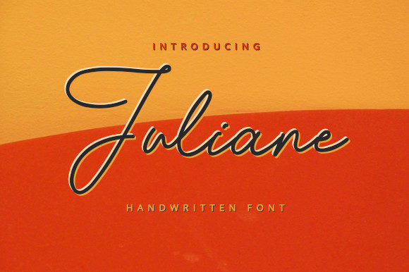 Juliane Font Poster 1