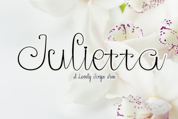 Julietta Font Poster 1