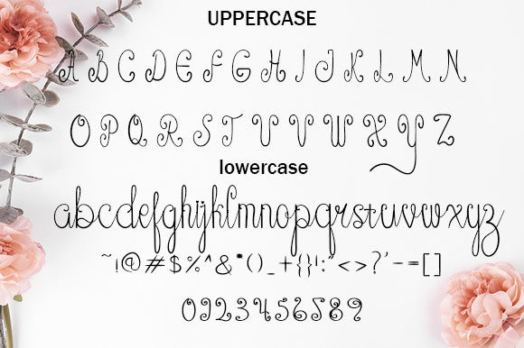 Julietta Font Poster 4