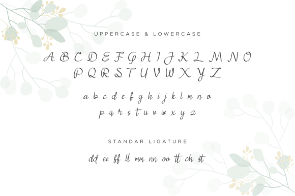 Juliyeta Font Poster 6