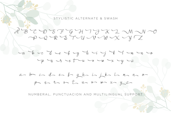 Juliyeta Font Poster 7