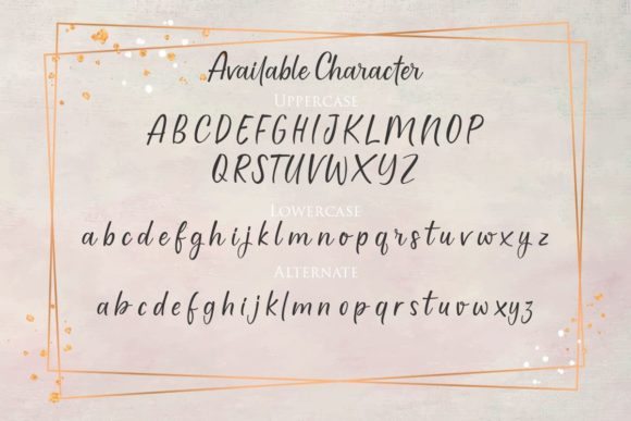 Jullieta Font Poster 8