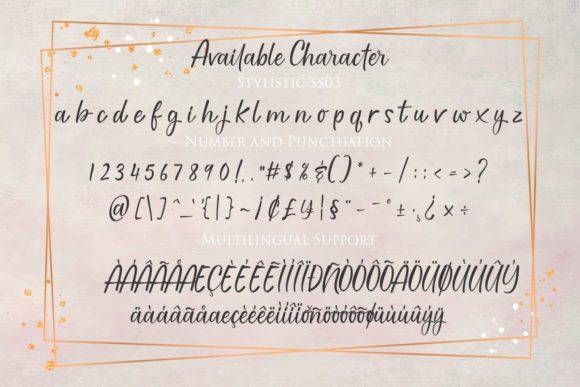 Jullieta Font Poster 10