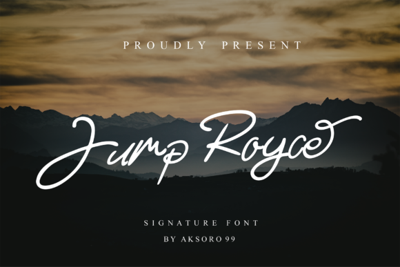 Jump Royce Font Poster 1