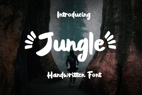 Jungle Font Poster 1