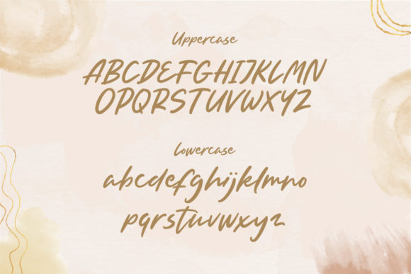 Just for You Font Poster 2